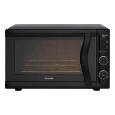 Forno Elétrico de Bancada Mueller Soneto Stile 44 Litros Preto Fosco