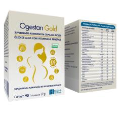 Polivitamínico Ogestan Gold Gestantes e Lactantes 90 cápsulas 90 Cápsulas