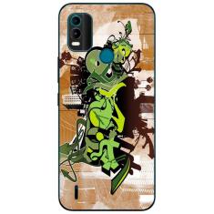 Capa Adesivo Skin072 Verso Para Nokia C21 Plus 2022