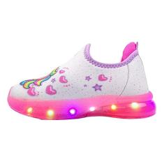 Tenis Novope Casual Com Led Calce Facil - 32001170