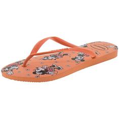 Chinelo, Havaianas, Slim Disney, Feminino, Rosa Seda, 41/42