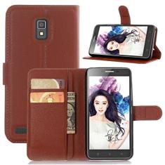 Capa carteira para Lenovo A3690, capa carteira flip de couro PU premium com compartimento para cartão, suporte e fecho magnético [capa interna de TPU à prova de choque] compatível com Lenovo A3690