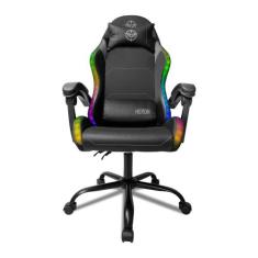 Cadeira Gamer TGT Heron, RGB, Preto, TGT-HR-RGB01