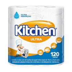 Papel Toalha Kitchen 120 Folhas