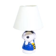 Abajur Infantil Cachorro 31cm Base Cerâmica E-27 Max 40w - Home Line