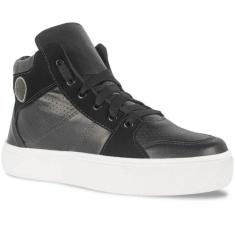 Tenis Cano Alto Feminino Confortavel  A123 - Takata, Preto, 35