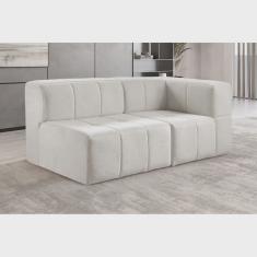 Sofá Modular 2 Lugares Bouclé