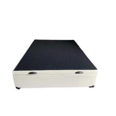 Cama Box Baú Casal Sintético Bege