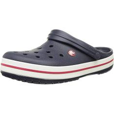 Crocs Tamanco Crocband masculino e feminino, Azul marino
