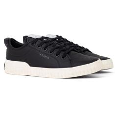 Tênis Masculino Aramis Casual Deep Leather Couro Confortável Costurado