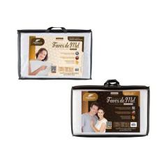 Travesseiros Favos de Mel - Kit Para Casal - Fibrasca