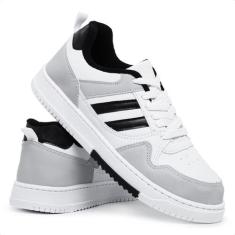 Tênis Masculino Casual Skatista Confortável e Estiloso - Genérico, Mar