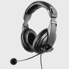 Headset Multilaser Profissional Giant Com Microfone Ph049 Preto