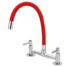 Torneira Misturador Cozinha De Mesa Gourmet Colorido 1/4V.