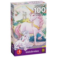 Puzzle 100 peças Unicórnios