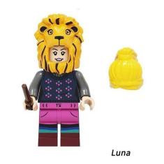 Boneco Luna Harry Potter Blocos Montar Magia Bruxo