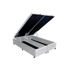 Cama Box Baú Universal Queen Courano White (158x198x35) - Costa Rica