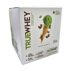 True Whey Display 320g (10 Sachês de 32g) - Hidrolisado e Isolado, Pistache Ice Cream