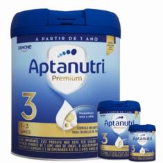 3 Latas - Aptanutri Premium 3 - Fórmula infantil em pó Danone 800 g