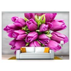 Papel De Parede Flores Floral Flor Natural 3D Nfl244 - Você Decora