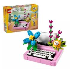 Lego 31169 Creator - 3 Em 1 Máquina De Escrever Com Flores -363 peças