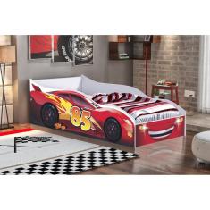 Cama Infantil Carro Vermelho