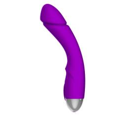 Vibrador Flexível Com Aquecimento E 7 Vibrações - Rose Erotic Point - Roxo, Unico