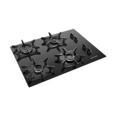 Cooktop 4 Bocas Mueller G5 Ultra Chama Preto Bivolt, Preto, Bivolt