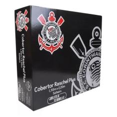 Cobertor Raschel Jolitex Solteiro Corinthians Maravilhoso