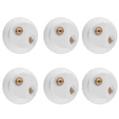 Plafon 2 Lâmpadas 100W Branco ILUMI 318092