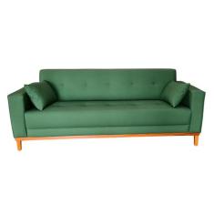 Sofá Gianni Base de Madeira Tecido Acquablock Impermeável 180cm - 4R E