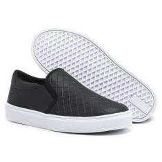 Tênis Slip On Caixa Alta Feminino Conforto SPW-Feminino