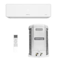 Ar Condicionado Split Agratto Hi Wall Fit Top Inverter 24.000 Btu/h Frio Monofasico Branco Ficst24f-02 - 220v