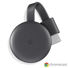 Chromecast 3 Google para TV e Conexão HDMI - GA00439-BR