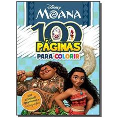 Disney - 100 Paginas Colorir Moana