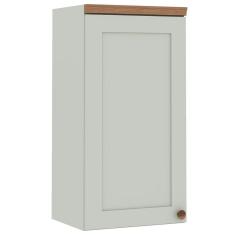 Armário Aéreo Cozinha 1 Porta Verde Mint 1524 - Genialflex