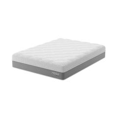 colchão casal sublime espuma viscoelástica (32x138x188) cinza e branco