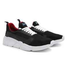 Tênis Casual Schiareli Com Cadarço Detalhes Textura e Macio