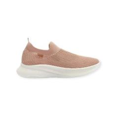 Tênis Feminino Anacapri Slip On Sporty Knit Rosa-Feminino