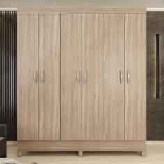 Guarda-roupa Casal 6 Portas Falco Yescasa Avena