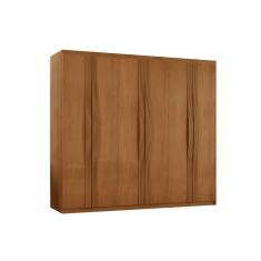 Guarda Roupa Casal Dunas MDF 6 Portas e 2 Gavetas Moderna
