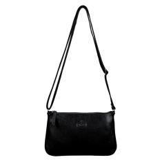 Bolsa Feminina Transversal Pequena em Couro