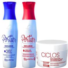 Progressiva Portier Exclusive 500ml e Ciclos Mask 250g Original