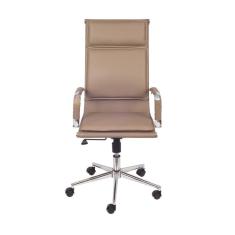 Cadeira Escritório em Sintético Estofada com Rodízios 3304 OR Design Caramarromo