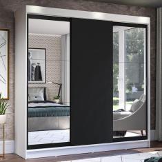 Guarda Roupa Casal Istambul 3 Portas de Correr Madesa