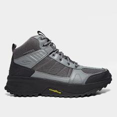 Tênis Cano Alto Skechers Bionic Trail Flashpoint Masculino-Masculino