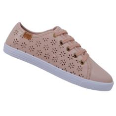 Tênis Casual Feminino Moda Sapatênis Confortável Sapato Leve Estiloso 