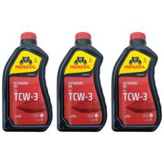 Óleo Náutico Menzoil TCW3 2 Tempos Todos Motores de Popa Kit C/3
