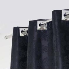 Cortina Semi Blackout Sala e Quarto para Varão 1,7 x 2,8m Corta Luz Te