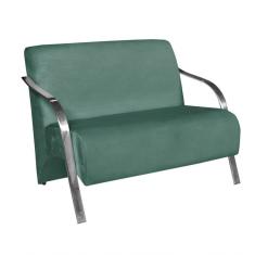 Poltrona Namoradeira 2 Lugares Vênus Braço Alumínio D Salla